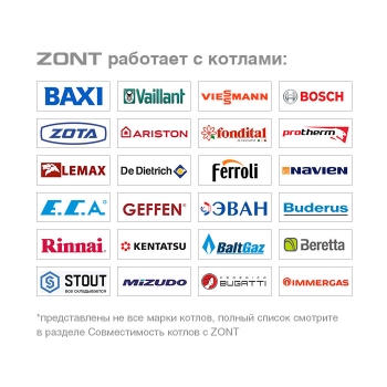 Wi-Fi термостат ZONT H-1V.01 - ML00004831